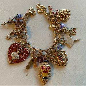 🎄SALE🎄Kirks Folly Nutcracker Charm Bracelet